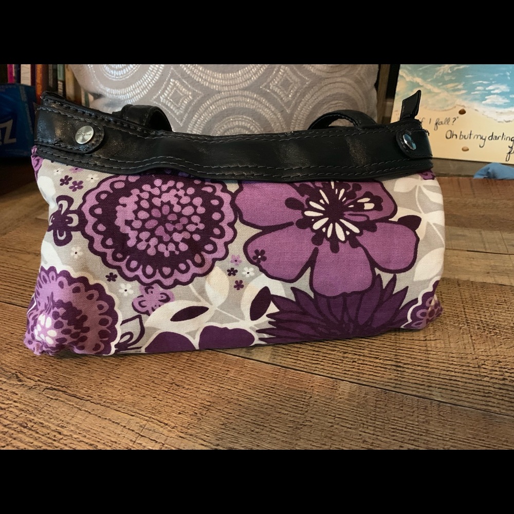 Brilliant Purple Floral Thirty-One Handbag!